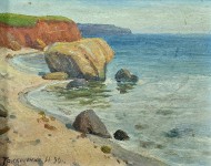 Картина Берег моря, художник Иван Триколенко Картина Берег моря, художник Иван Триколенко