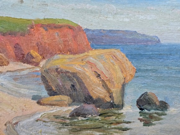 Картина Берег моря, художник Іван Триколенко