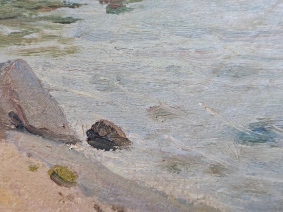 Картина Берег моря, художник Іван Триколенко