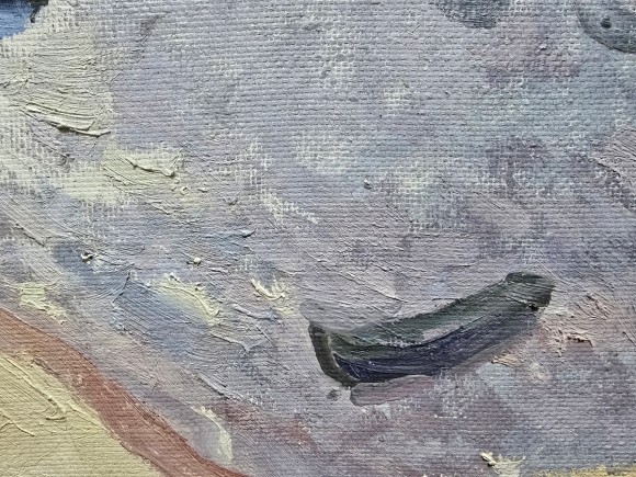 Картина Берег у Дофінівці, художник Орест Слєшинський - продана