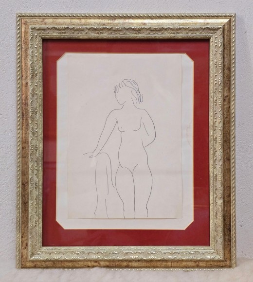 Картина Начерк, художник Олександр Фрейдін