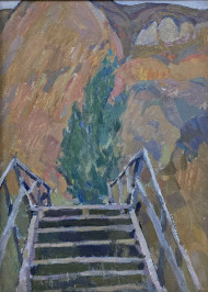 Картина Пейзаж, художник Александр Фрейдин - продано Картина Пейзаж, художник Александр Фрейдин - продано