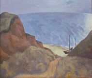 Картина Берег моря, художник Орест Слешинский Картина Берег моря, художник Орест Слешинский