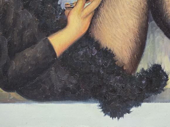 Картина Арлекін у темному, художник Сергій Аккерманець - продано