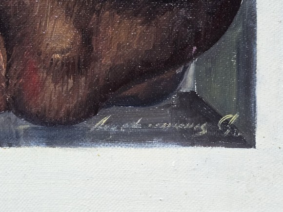 Картина Арлекін у темному, художник Сергій Аккерманець - продано