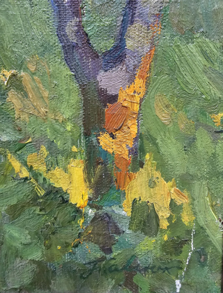 Картина Останній промінь, художник Георгій Павлюк