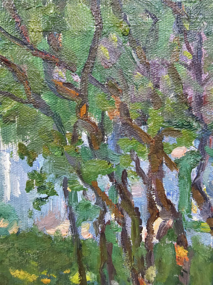 Картина Останній промінь, художник Георгій Павлюк