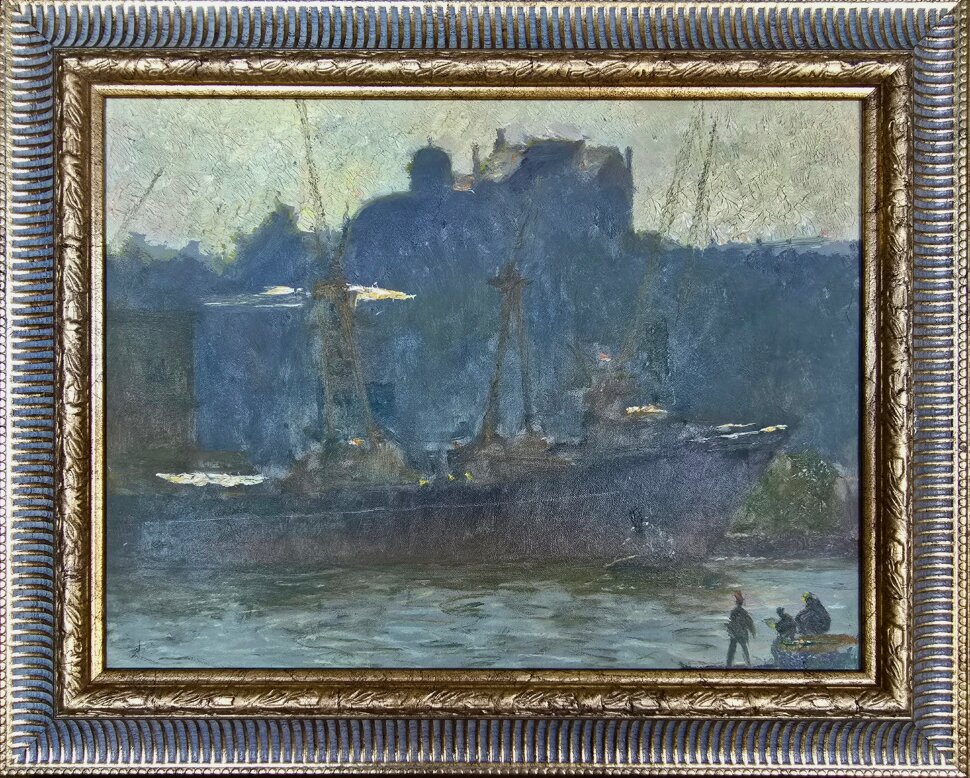 Painting In Porto, artist Albin Gawdzinski