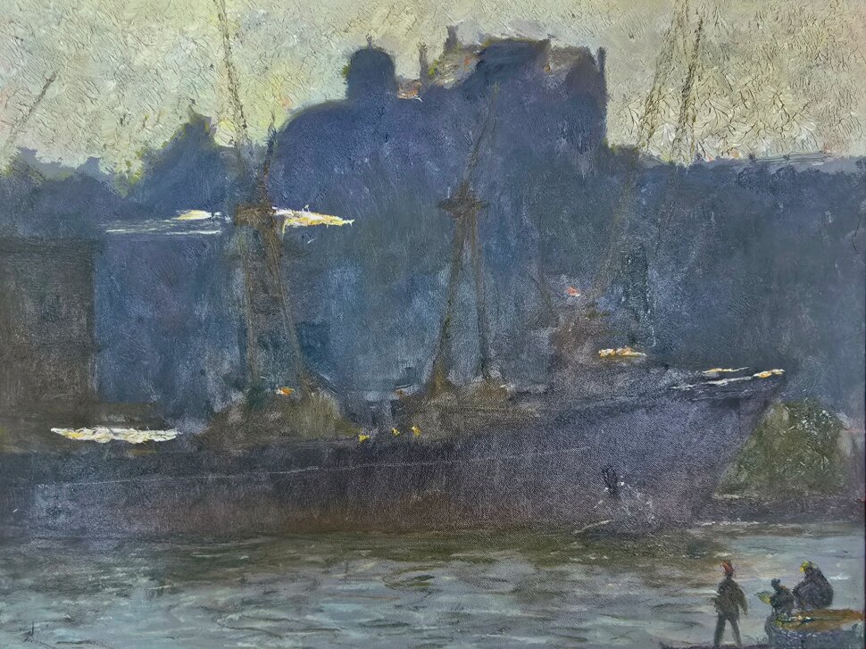 Painting In Porto, artist Albin Gawdzinski