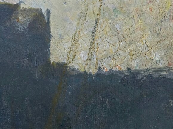 Картина У Порту, художник Альбін Гавдзинський