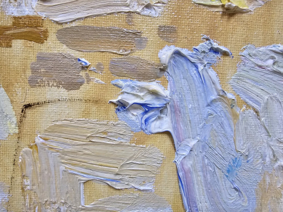 Картина Дворик на Канатній, художник Злата Шишман