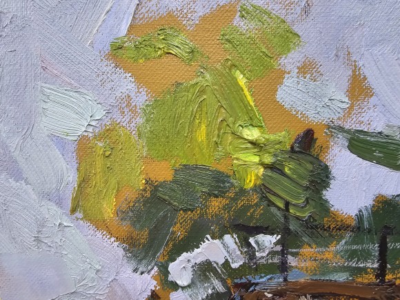 Painting Early September, artist Zlata Shishman