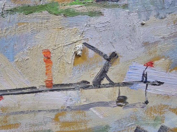 Painting Early September, artist Zlata Shishman