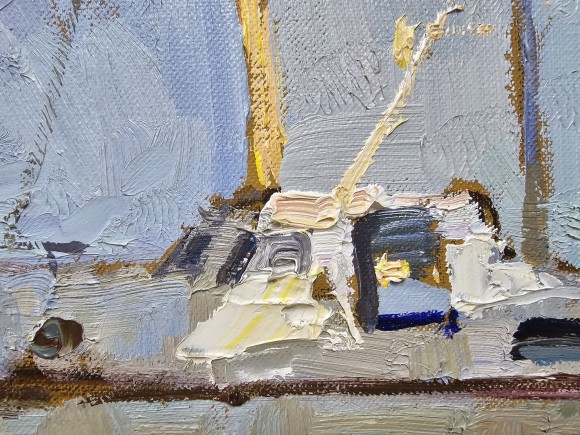 Painting Early September, artist Zlata Shishman