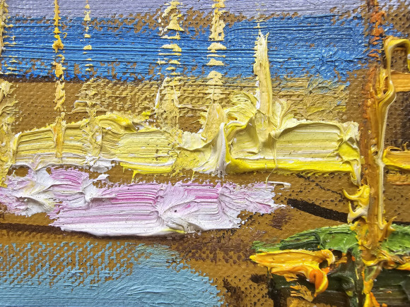 Painting Early September, artist Zlata Shishman