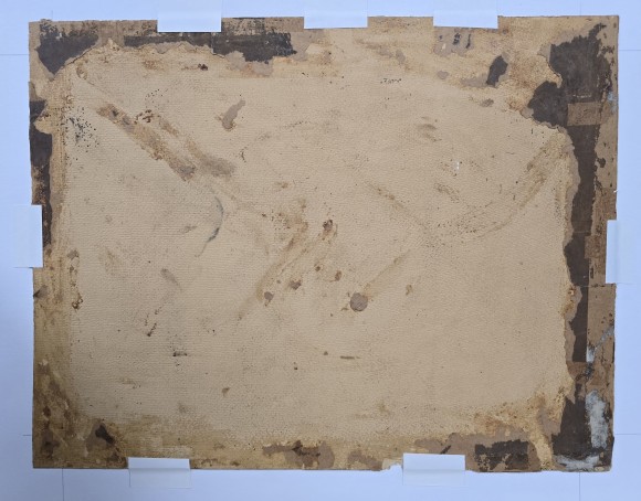 Painting Landscape with Horse, artist Gennady Ladyzhensky - sold