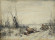 Картина Пейзаж с лошадью, художник Геннадий Ладыженский - продано