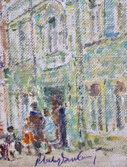 Painting Beginning of April, artist Gavdzinsky Albin