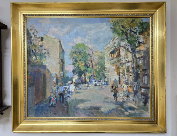 Картина Одесский переулок, Художник Владимир Литвиненко