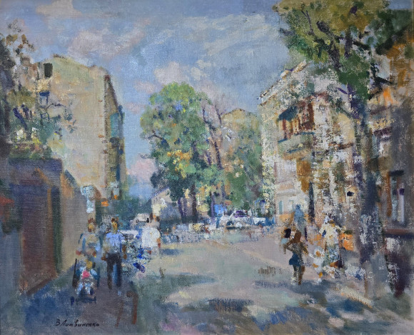 Картина Одесский переулок, Художник Владимир Литвиненко