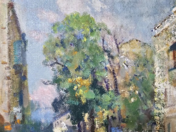 Картина Одесский переулок, Художник Владимир Литвиненко