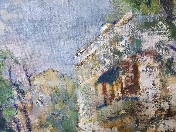 Картина Одесский переулок, Художник Владимир Литвиненко