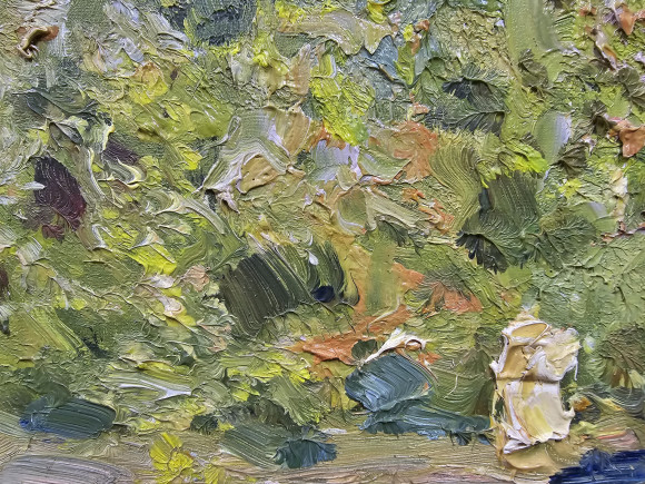 Картина Аллея в санатории, художник Шелюто Николай