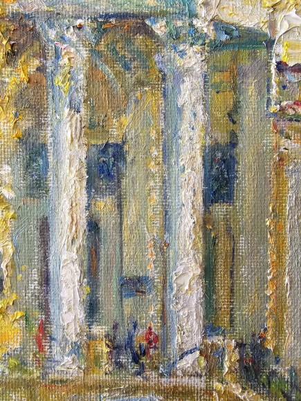 Картина Археологічний музей, Художник Альбін Гавдзинський - sold