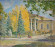 Painting Archaeological Museum, Artist Albin Gawdzinski