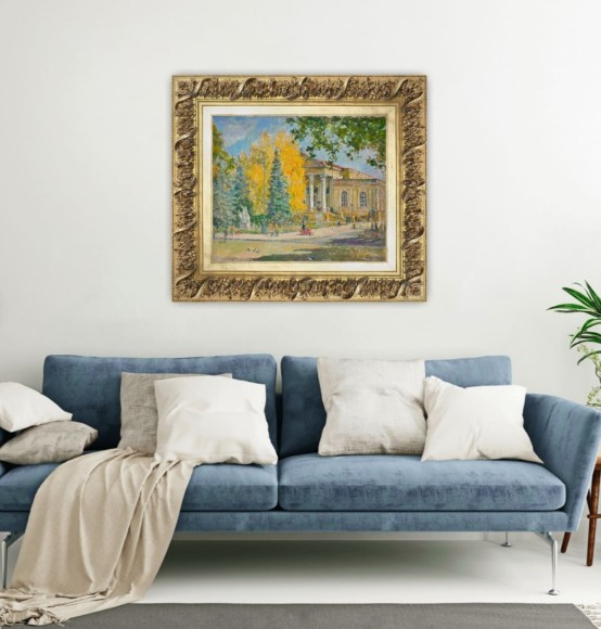 Картина Археологічний музей, Художник Альбін Гавдзинський - sold