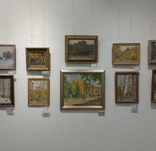 Картина Археологічний музей, Художник Альбін Гавдзинський - sold