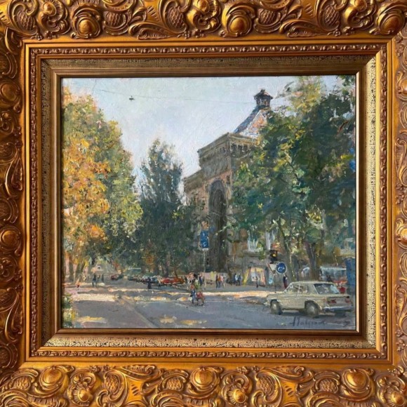 Painting PHILARMONY, Artist Albin Gawdzinski - sold