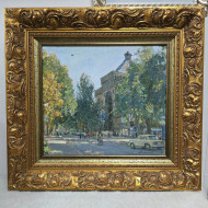 Painting PHILARMONY, Artist Albin Gawdzinski - sold Painting PHILARMONY, Artist Albin Gawdzinski - sold