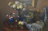 Картина Натюрморт із квітами та виноградом, Художник Костянтин Ломикін