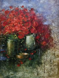Painting The Way Back is not sought and loaded do not go..., Artist Elena Ilyicheva - sold Painting The Way Back is not sought and loaded do not go..., Artist Elena Ilyicheva - sold