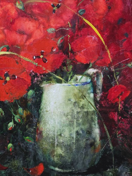 Painting The Way Back is not sought and loaded do not go..., Artist Elena Ilyicheva - sold