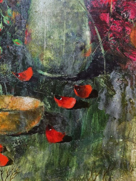 Painting The Way Back is not sought and loaded do not go..., Artist Elena Ilyicheva - sold