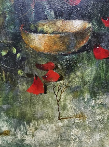 Painting The Way Back is not sought and loaded do not go..., Artist Elena Ilyicheva - sold