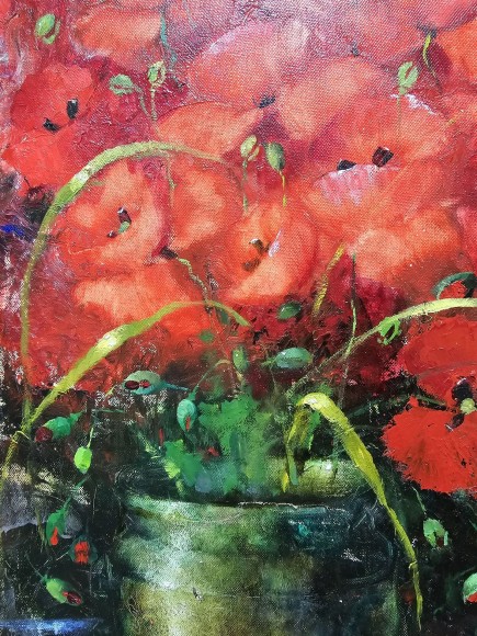 Painting The Way Back is not sought and loaded do not go..., Artist Elena Ilyicheva - sold