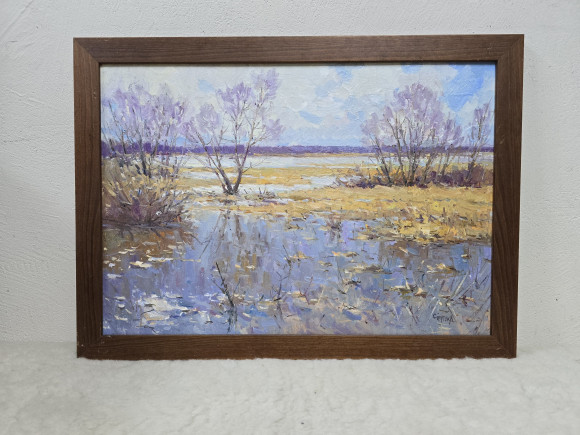 Картина Весняна вода, художник Ступка Сергій