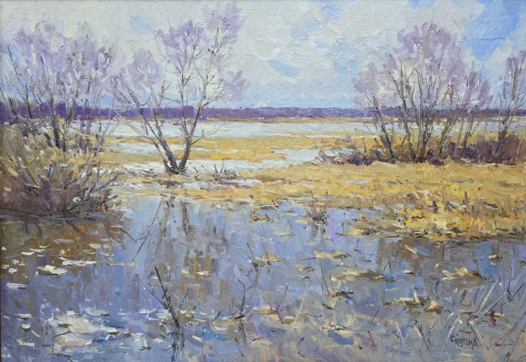 Painting Spring water, artist Stupka Sergey