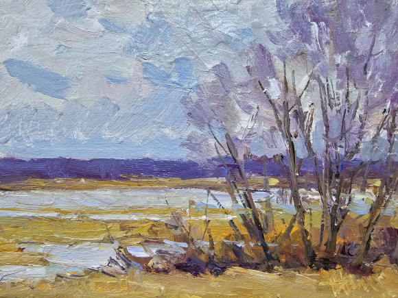 Картина Весняна вода, художник Ступка Сергій