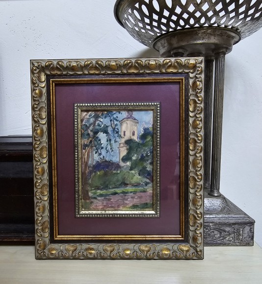  Painting Landscape, Artist Vladimir Krihatsky