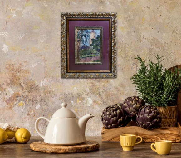  Painting Landscape, Artist Vladimir Krihatsky