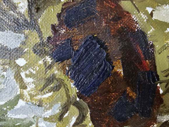 Painting Late Autumn, artist Zlata Shishman