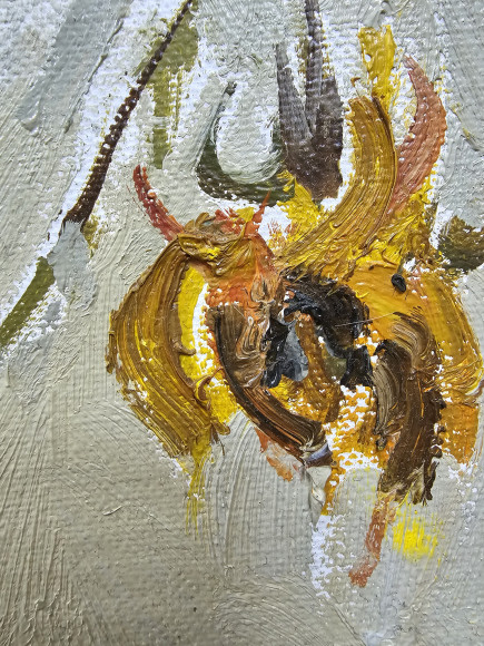 Painting Late Autumn, artist Zlata Shishman