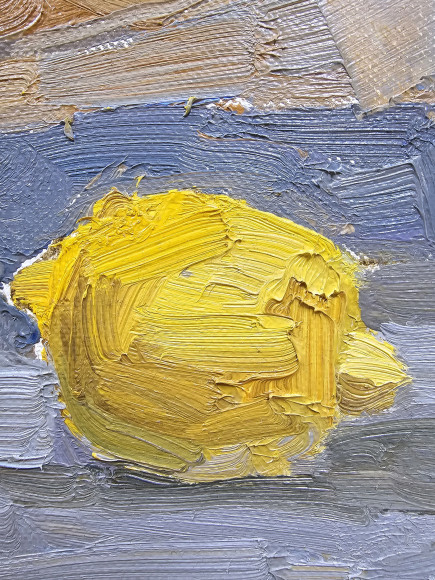 Painting Late Autumn, artist Zlata Shishman