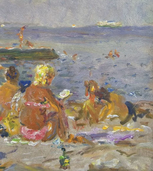 Картина На Ланжероні, художник Альбін Гавдзинський - продано