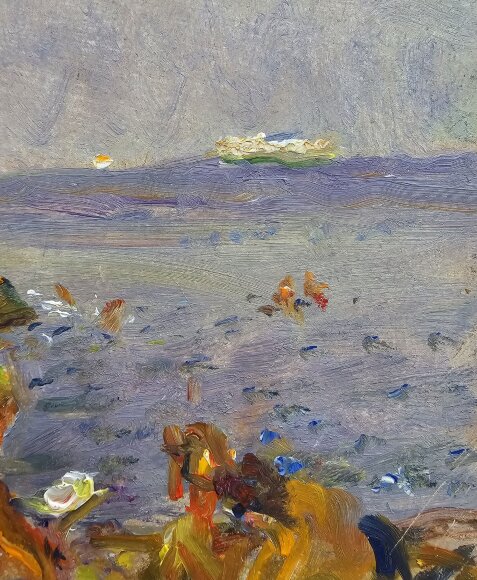 Картина На Ланжероні, художник Альбін Гавдзинський - продано