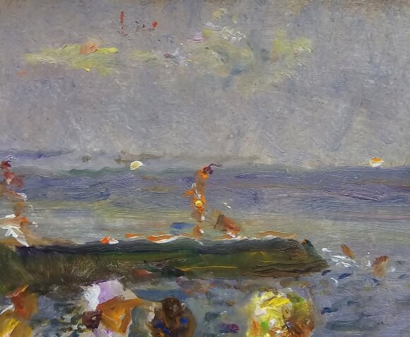 Картина На Ланжероні, художник Альбін Гавдзинський - продано